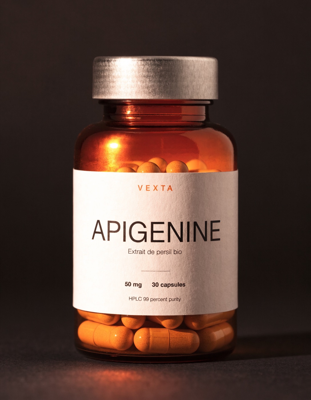 Visuel principal — VEXTA Apigénine 50 mg — Persil bio standardisé